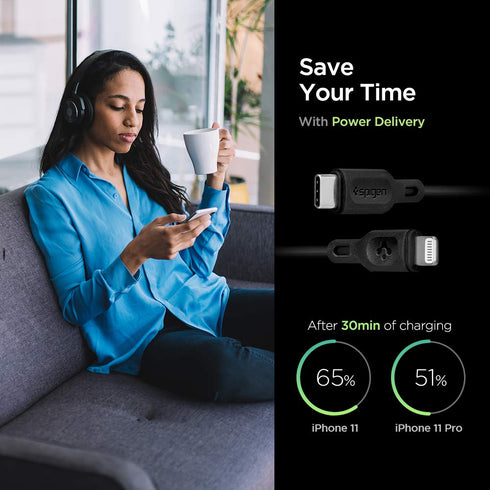 DuraSync™ USB-C to Lightning Cable