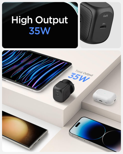 35W USB-C GaN Wall Charger