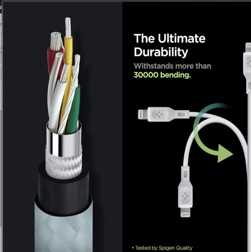 DuraSync™ USB-C to Lightning Cable