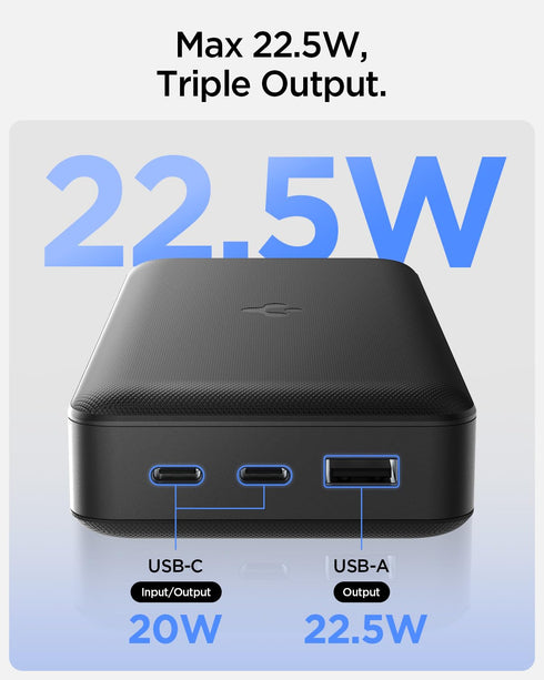 Iconic Power Bank 30,000mAh , 22.5W