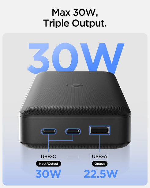 Iconic Power Bank 30,000mAh , 30W