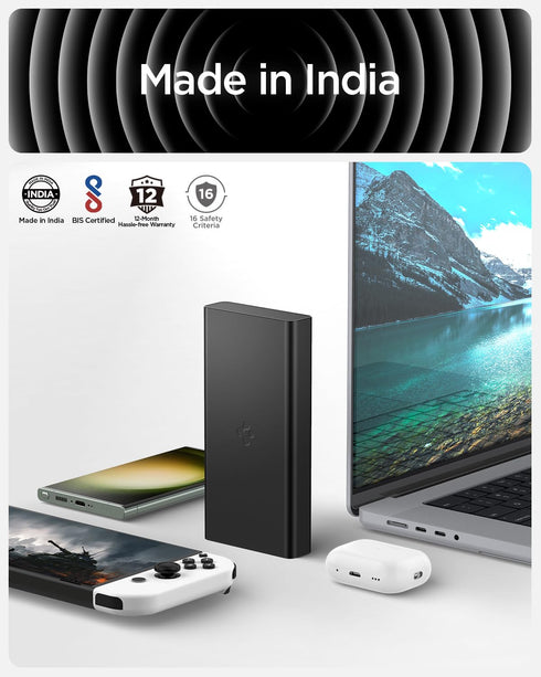 Alloy Power Bank 20,000mAh , 30W