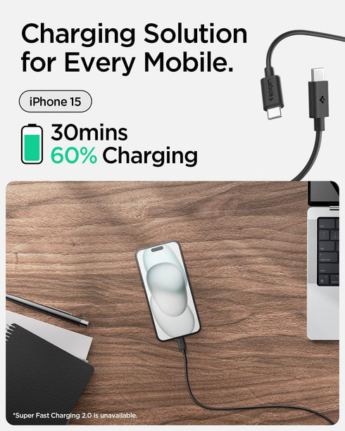 USB-A to USB-C Fast Charging Cable