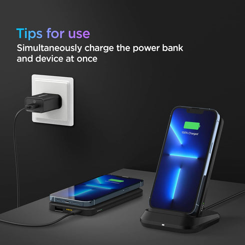 5 in 1 Wireless Power Bank 10000mAh