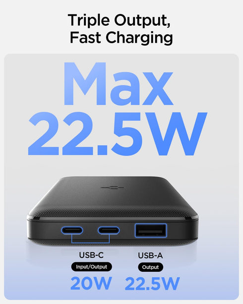 Iconic Power Bank 10,000mAh , 22.5W