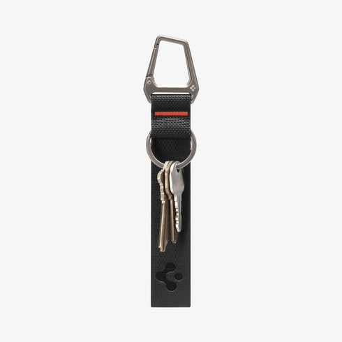 Black Strap + Key Ring