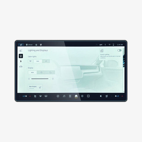 Rivian Models - Screen Protector GLAS.tR EZ Fit | Anti-Glare