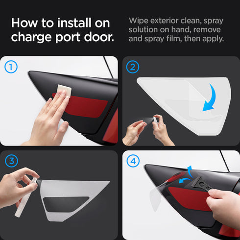 Tesla Model Y & 3 - Charging Port Protective Film | TO420